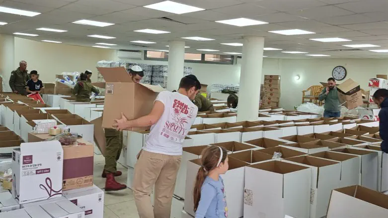 חלוקת המזון לנזקקים