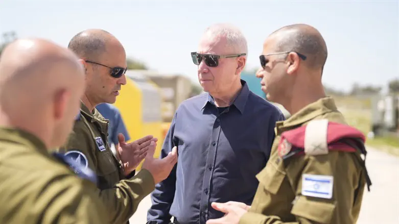 גלנט בסוללת כיפת ברזל בדרום