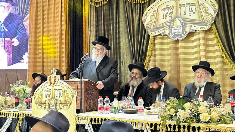 הרב פרידמן בנאומו