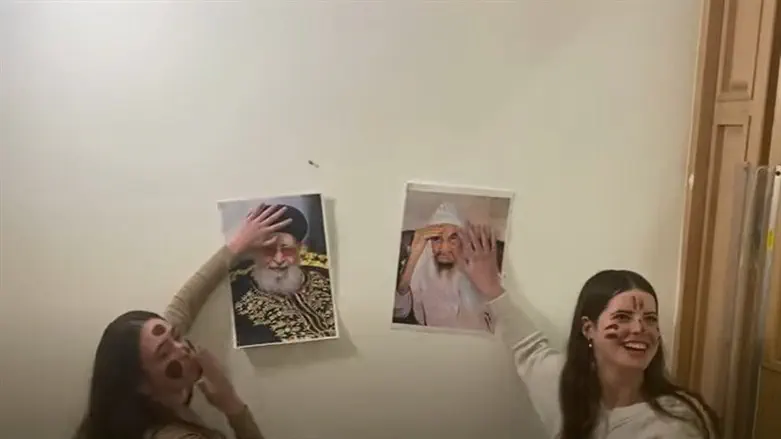 Кадр из скандального видео