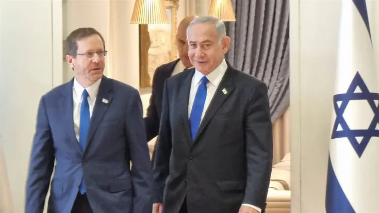 Netanyahu and Herzog