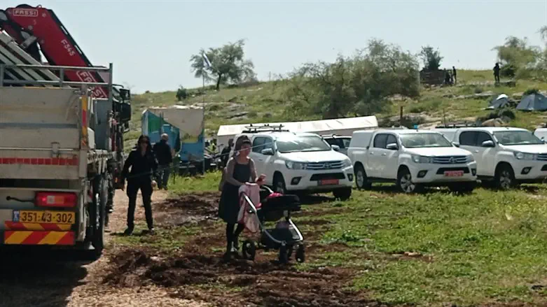 Ramat Arbel evacuation