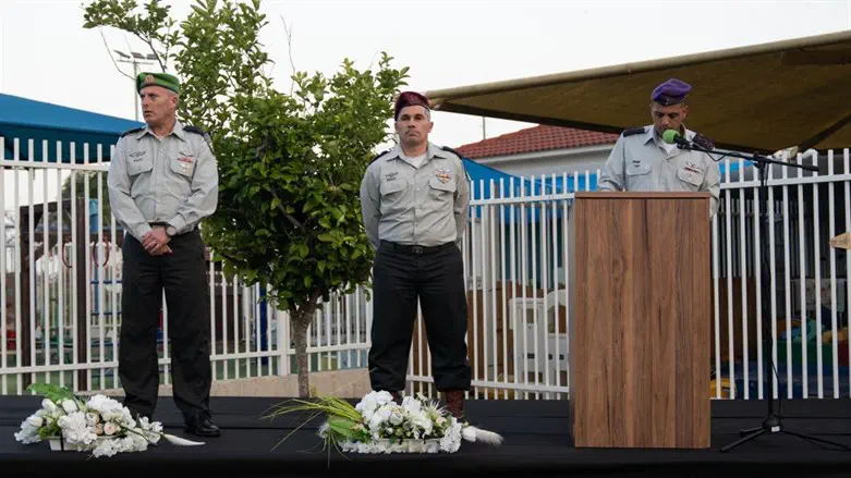 טקס חילופי מפקד החטיבה הצפונית בעזה