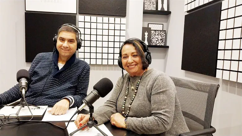 דודו סעדה עם יהודית גליק