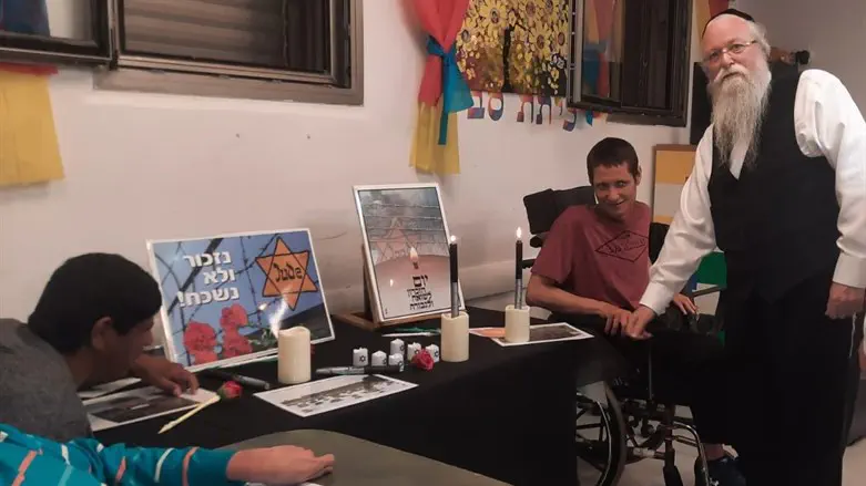 הרב יהודה מרמורשטיין בטקס