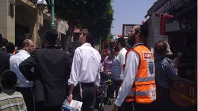 שריפה בבני ברק