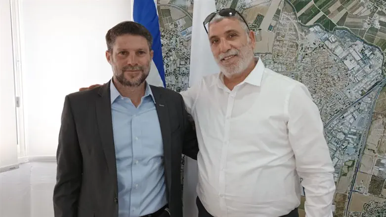 אליהו (ללו) זוהר והשר סמוטריץ'