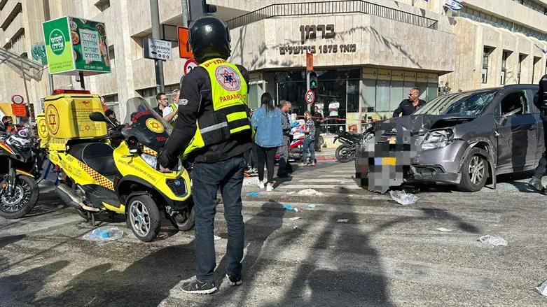 זירת הדריסה בירושלים