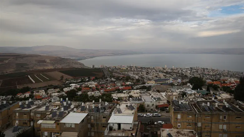 Cloud over Tiberias
