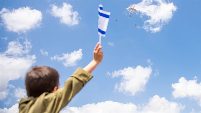 ההכנות למטס יום העצמאות
