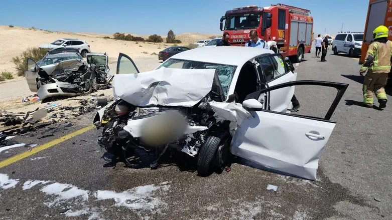Scene of the crash