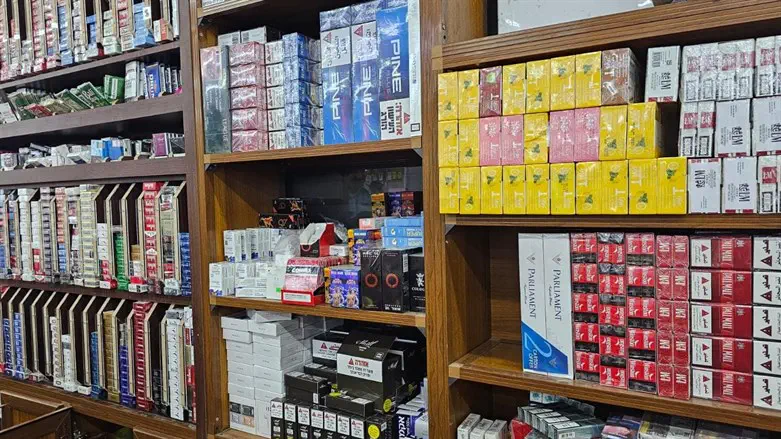 הסיגריות שנתפסו