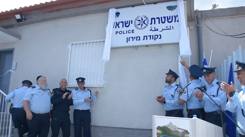 Новый пункт полиции в Мероне