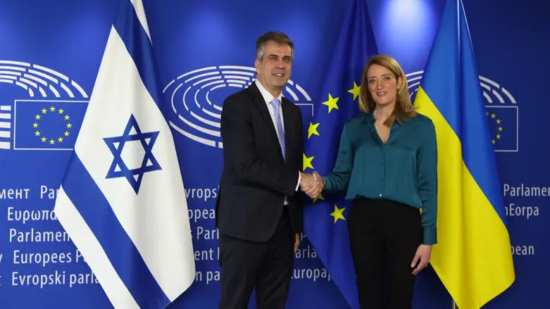 השר כהן עם נשיאת הפרלמנט האירופי