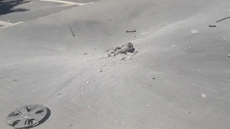 rocket strikes Sderot
