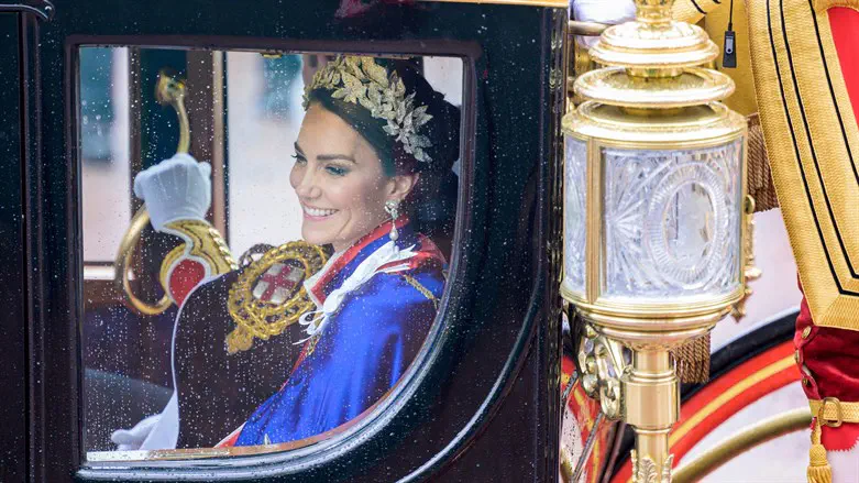 Princess of Wales Kate Middleton at Britain's King Charles coronation