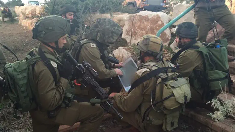 Бойцы бригады «Кфир». Иллюстрация