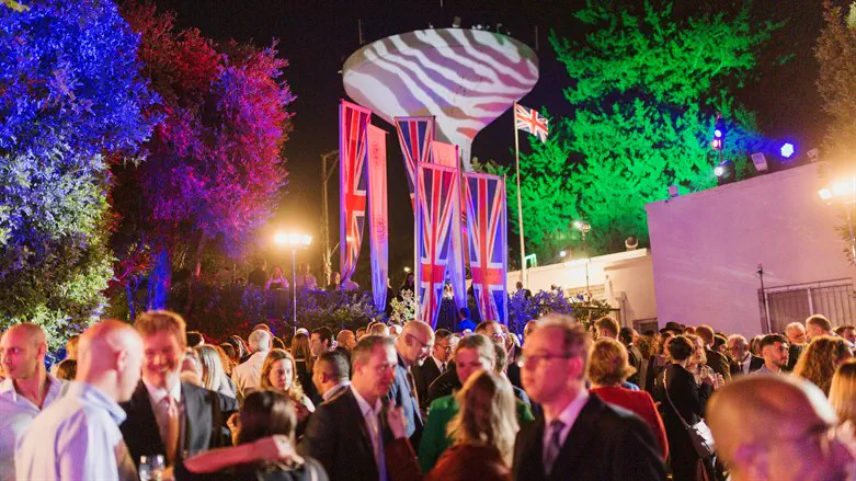 Coronation celebration at Ambassador's residence
