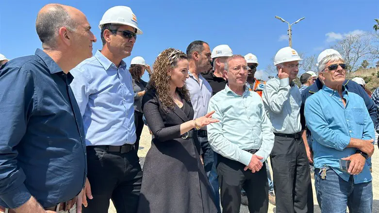 עידית סילמן בסיור