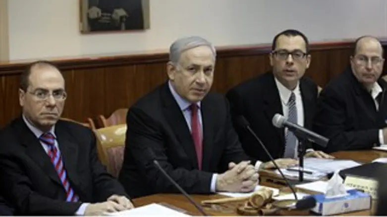 רק אחרי בידוק. ישיבת הממשלה