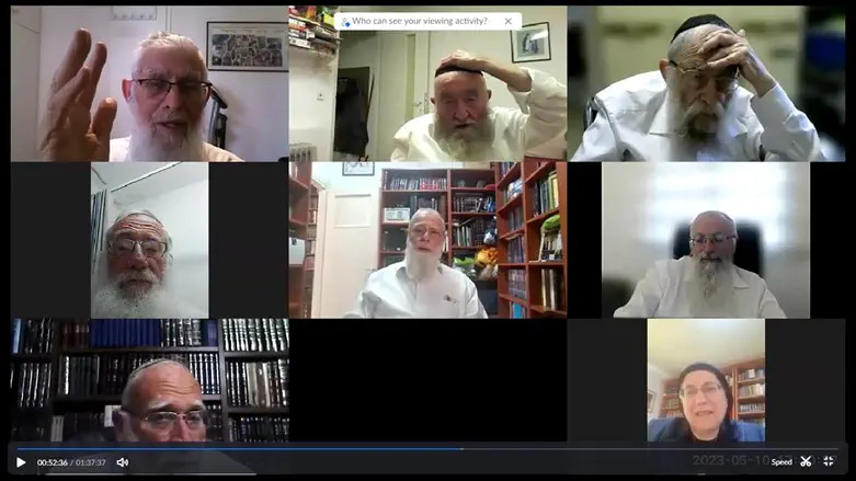 הרבנים עם סטרוק