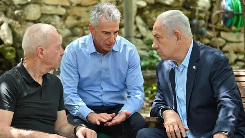 נתניהו עם ראש המוסד