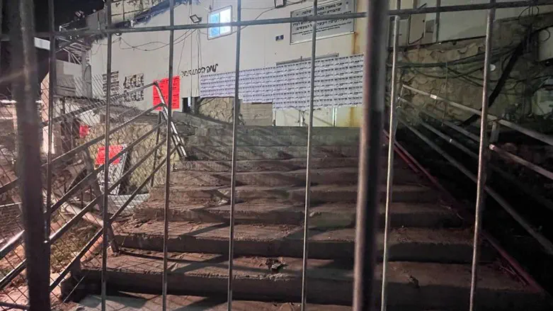 זירת האסון במירון