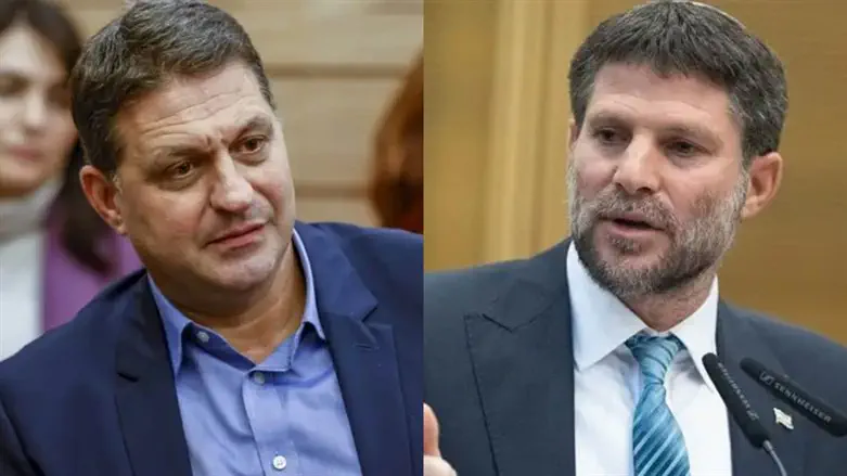 בצלאל סמוטריץ' וחיים ביבס