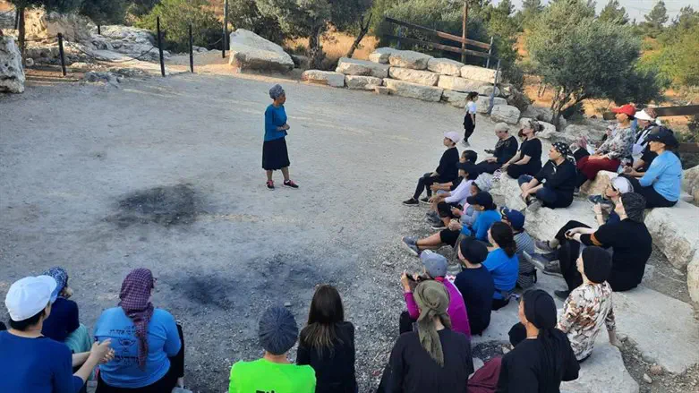 לפני היציאה לדרך. בשנה שעברה