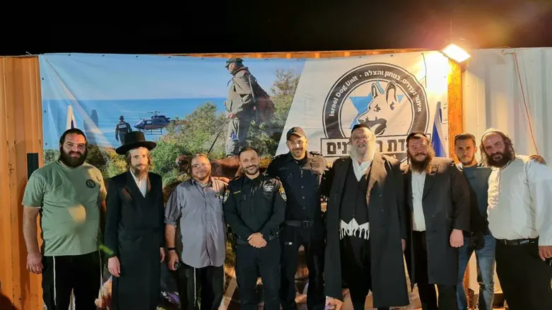 Israel Dog Unit appreciation event