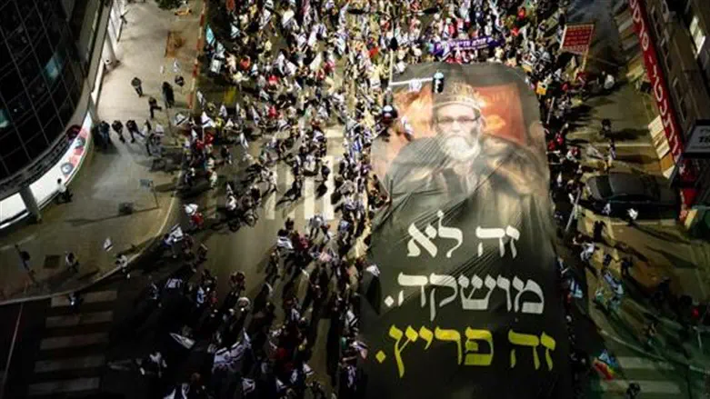 השלט בבני ברק