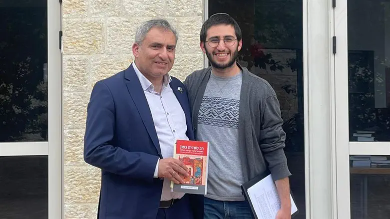 אוסיה גפן-אלקין וח"כ זאב אלקין