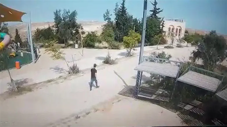 Кадр из видео, запечатлевшего террориста в Тана-Омрим