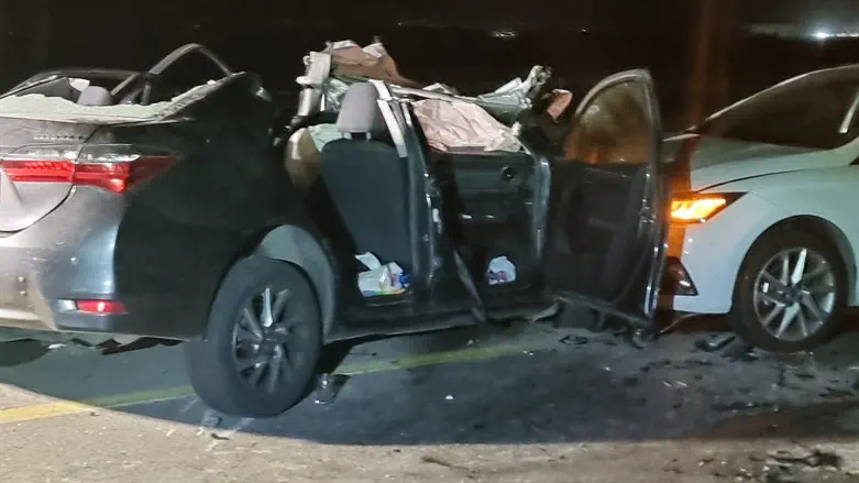 זירת התאונה