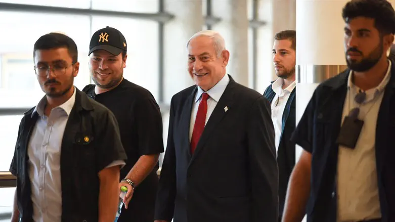 רה"מ נתניהו בכנסת 