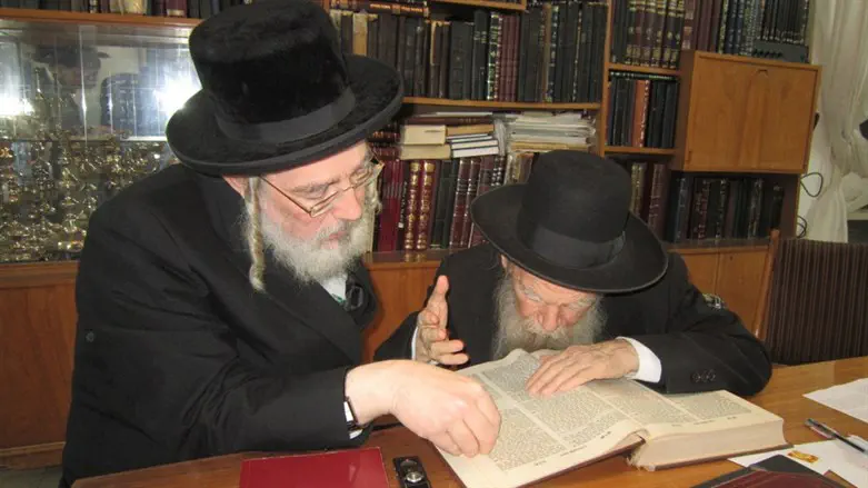 אייכלר עם הרב אדלשטיין