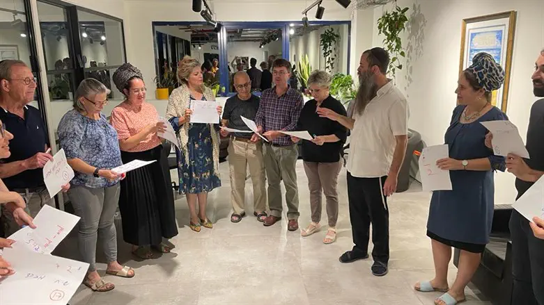 מפגש במטה התנועה הקונסרבטיבית
