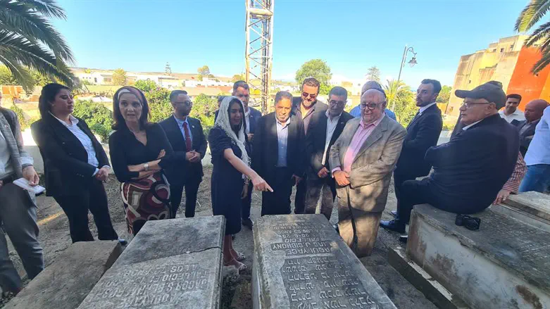 רגב בקבר הסבא רבה במרוקו
