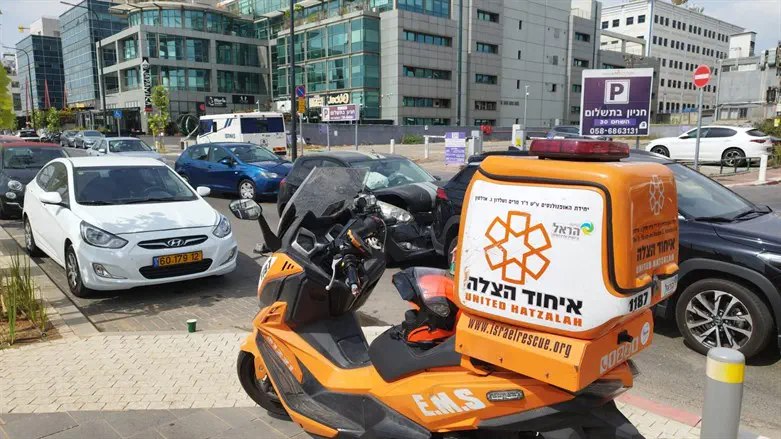 United Hatzalah first responder bike