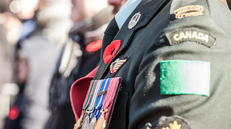 Canadian army servicemember