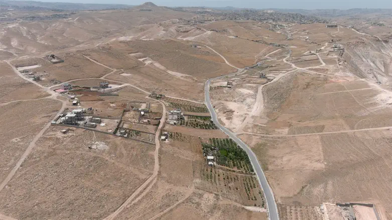 Палестинское строительство вместо заповедника в Иудейской пустыне