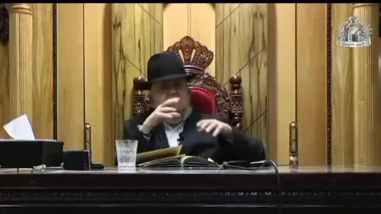 הרב מאזוז בשיעור