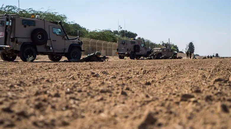 כוחות צה"ל באימון