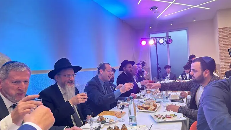 מעמד חנוכת בית חב"ד במערב מוסקבה