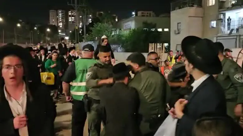 Инцидент на демонстрации в Иерусалиме
