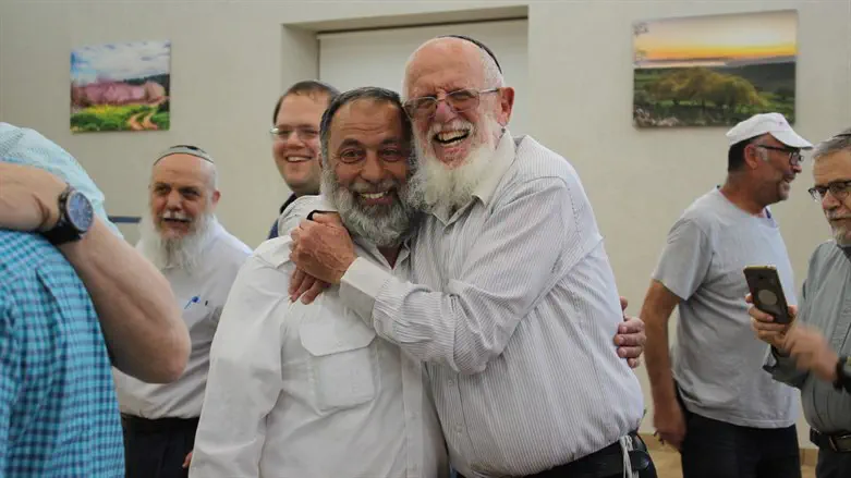 הרב יעקב מדן ומוחמד שייח'