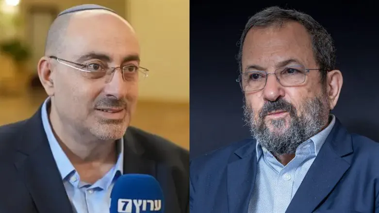 Нисим Ватури и Эхуд Барак