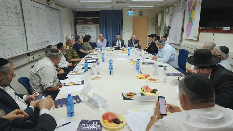 מפגש המכונים עם סגן השר