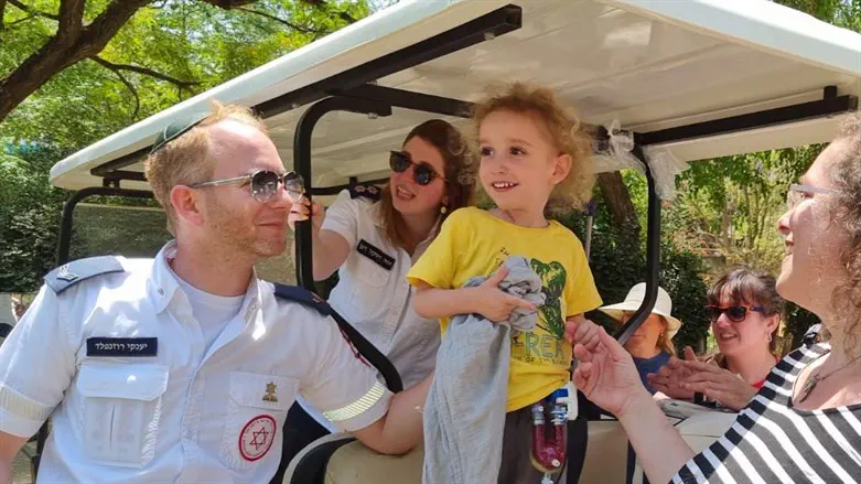 אופק ביום המרגש