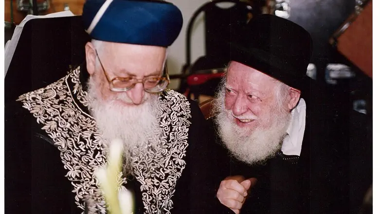 הרב שפירא והרב אליהו זצ"ל